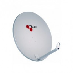 Triax Parabolspiegel Euroline TDS 78, 78x70cm hellgrau