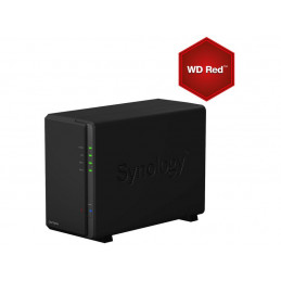 Synology NAS DS216play 2bay 4TB WD RED