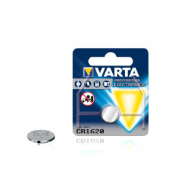 Varta Knopfzelle CR1620 3V, vergl. Typ 6620