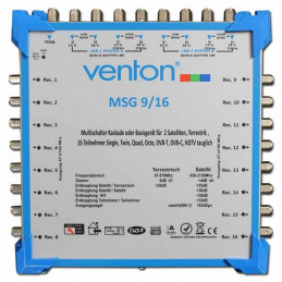 Venton Multischalter MSG 9/16 2 Sat für 16 Teilnehmer