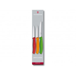 Victorinox Gemüsemesser Silber/Rot/Orange/Grün