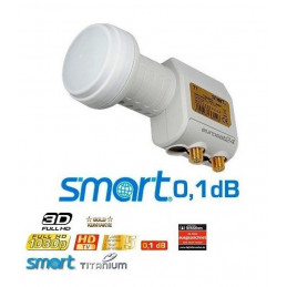 Smart Titanium Edition TT Twin Universal 0.1 dB LNB