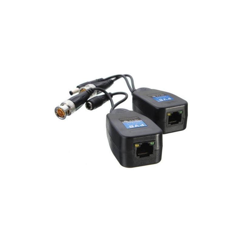 CCTV Transceiver Power + 1 Kanal Video- RJ45