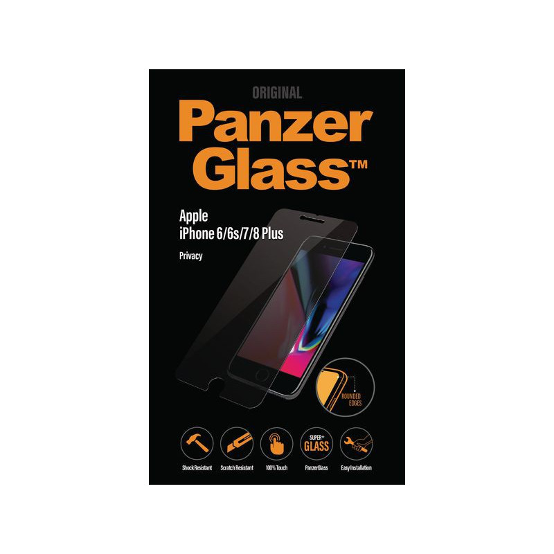 Panzerglass Displayschutz Privacy iPhone 6/6s/7/8 Plus