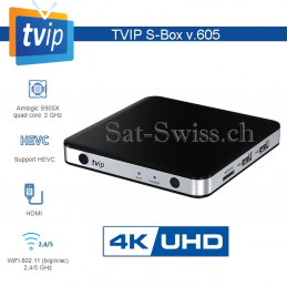 TVIP V.605 S-BOX 4K Ultra HD