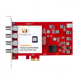 TBS6909-X DVB-S/S2/S2X Octa Tuner PCIe Card