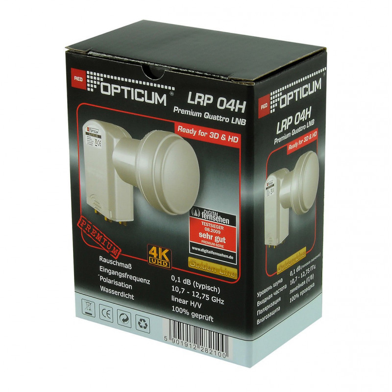 Opticum Quattro LNB LRP-04H