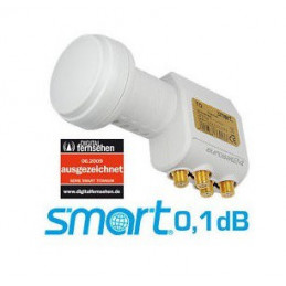 Smart Titanium Edition TQS Quad Universal 0.1 dB LNB