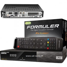 Formuler F4 Turbo Linux E2 HDTV Sat Receiver, 1x DVB-S2 Tuner