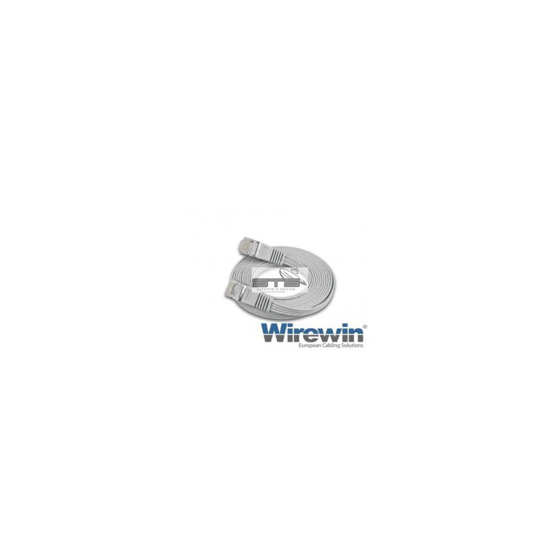 Wirewin Cat.6 STP 10m weiss Slim Patchkabel geschirmt