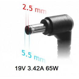 Netzteil 19V 3.42A 65W 5.5mm*2.5mm Für verschiedene Modelle