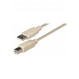 1,8m USB-Kabel Stecker A -  Stecker B, USB 2.0