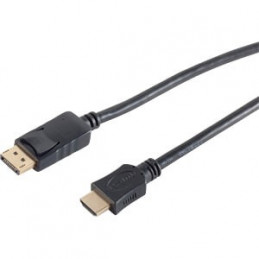 SHVP BS77490-2 Displayport Stecker 20p - HDMI Stecker 1 m