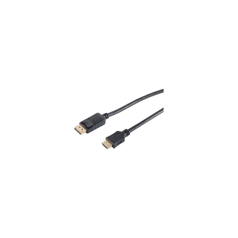 SHVP BS77490-2 Displayport Stecker 20p - HDMI Stecker 1 m