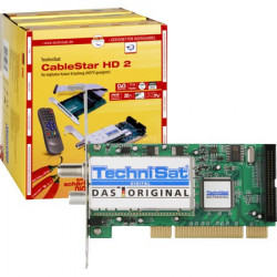 TechniSat CableStar HD2 TV-Karte/CI Slot+FB Set
