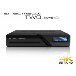 Dreambox Two Ultra HD BT 2x DVB-S2X MIS Tuner 4K 2160p E2 Linux Dual Wifi H.265 HEVC