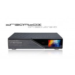 Dreambox DM920 UHD 4K 1x DVB-S2 Dual Tuner E2 Linux PVR Receiver