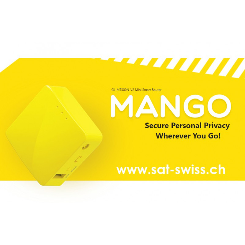 VPN Router GL.iNet GL-MT300N-V2 (Mango)