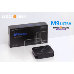 Medialink M9 ULTRA 8K Streamer UHD Linux + Android 9.0 + Multimedia