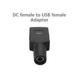 DC female to USB female...