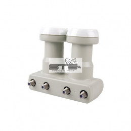 LNB MAXIMUM XO-64 QUAD MONOBLOCK 6° 0,1 DB