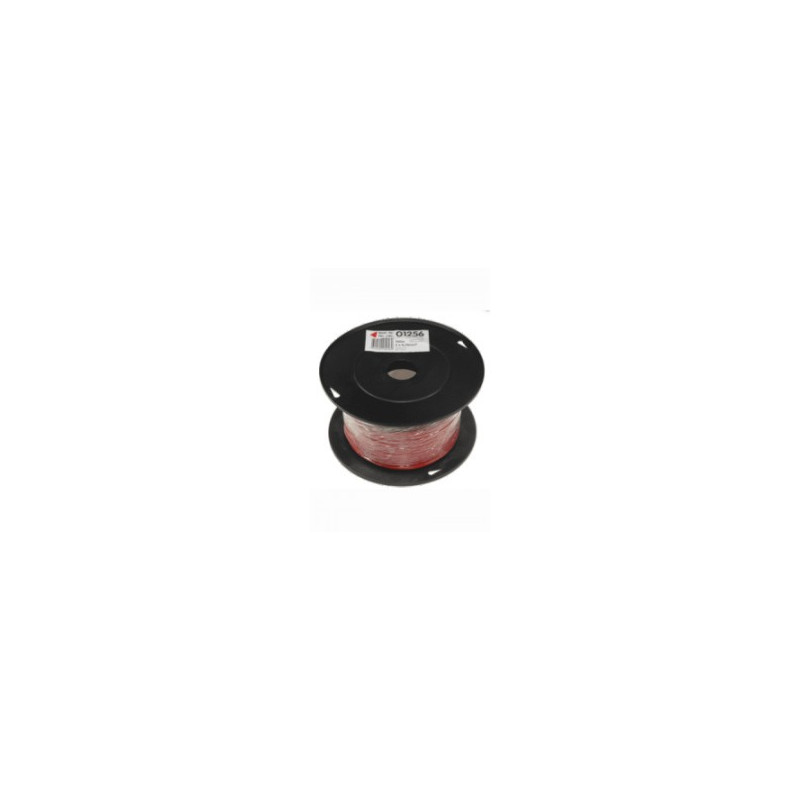 Lautsprecher Kabel rot/schwarz 2 x 0.75 qmm, Spule 100m